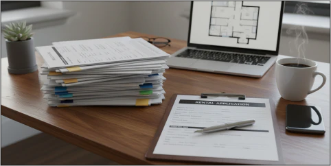 Tenant application paperwork for Toronto landlords